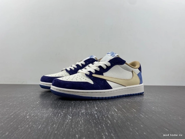 AIR 1 SCOTT X TRAVIS JORDAN DM7866-808 CUSTOM 0714
